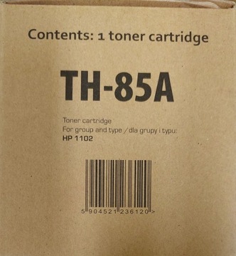 Toner TH-85A HP LaserJet Canon