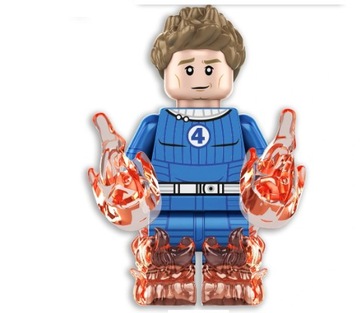 Figurka Human Torch  Super Heroes Plus Karta Lego