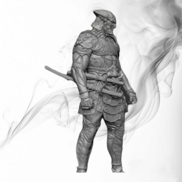 Figurka druk 3D żywica " Yoshimitsu "-12 cm/120 mm