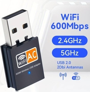 Adapter USB WiFi 5G/2.4G