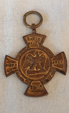 Krzyż Koniggratz za Bitwę pod Sadową 1886 r.
