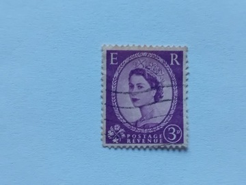 znaczek UK Królowa Elżbieta II - 1958 r.
