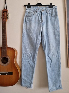 Levis vintage vtg baby blue 512 spodnie jeansy