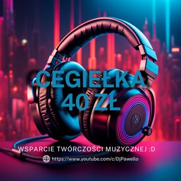 Cegiełka - podziękuj za twórczość + 5 wlepek