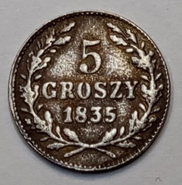 5 groszy Wolne Miasto Kraków - 1835 - KOPIA