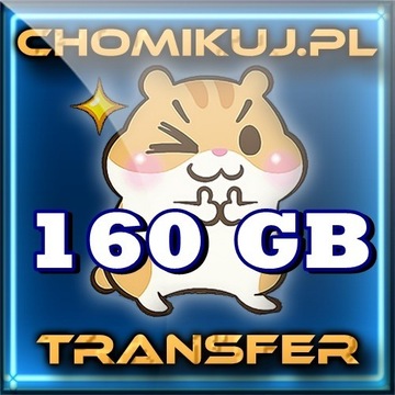 Transfer 160 GB na chomikuj - Bezterminowo !!!
