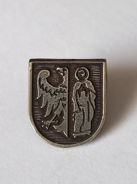 Herb miasta Czechowice Dziedzice pin metaliczna