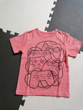 Koszulka z krótkim rękawem t-shirt chłopiec 104 