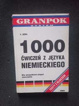 1000 ćwiczeń z języka niemieckiego Jędra