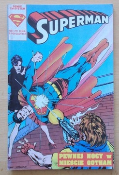 TM-Semic SUPERMAN nr 1/91 stan bdb