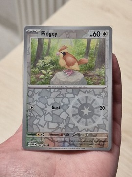 Karta pokemon Pidgey (OBF 162) Reverse Holo 