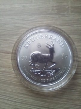 Krugerrand 2017r Ag.