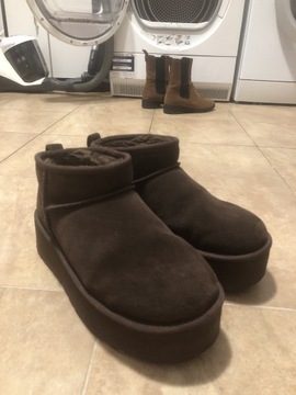 Buty UGG ciemno-brązowe damskie rozmr40