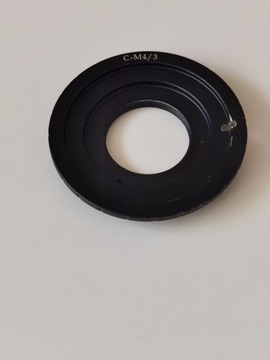 adapter obiektywu C-mount na m4/3