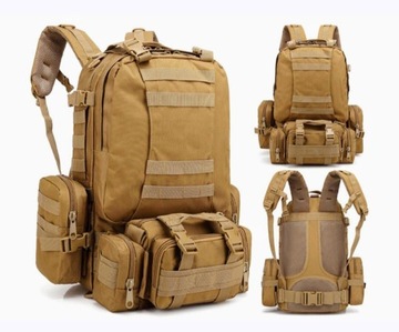Plecak wojskowy trekkingowy survival 55l.