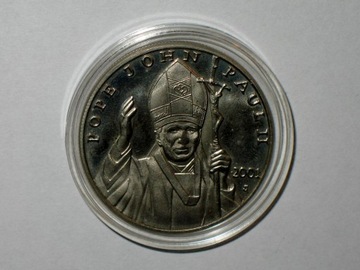 10 dollars 2001 Liberia Jan Paweł II