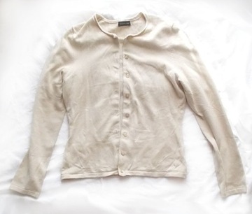 beżowy sweterek rozmiar M, beżowa bluzka 38