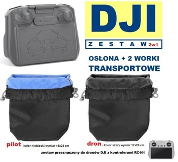 2w1 osłona + 2 worki transportowe DJI Mini 3 Pro 