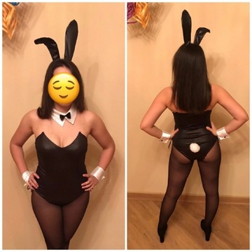 Strój kostium sexy halloween króliczek playboy