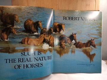 Such is the real nature of horses. Robert Vavra