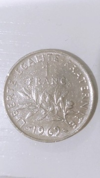 Moneta 1 FRANC 1969 