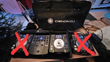 Denon DJ zestaw - mixer, konsole, słuchawki 