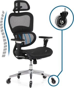 Ergonomiczny fotel biurowy KLIM K800