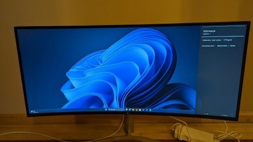 Monitor LG 38WN95C-W UltraWide QHD+ 144Hz