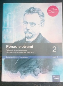 Ponad słowami kl.2 cz.2 Podręcznik Nowy! + GRATIS!