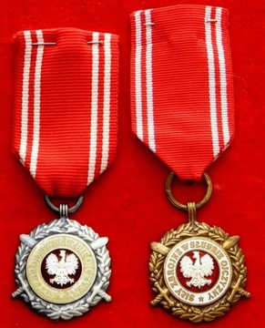 2 medale Siły Zbrojne w Służbie Ojczyzny III RP