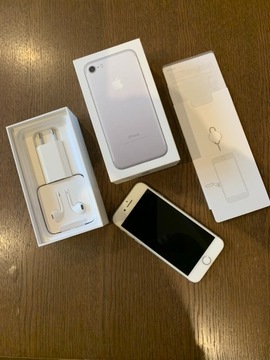 Iphone 7 silver srebrny