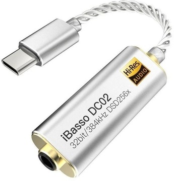 iBasso DC02 USB/Type-C DAC - 3.5mm - AK4490