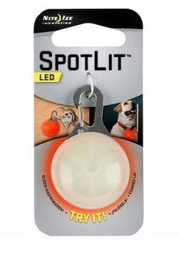 Spotlit Brelok LED Nite kolor: Czerwony