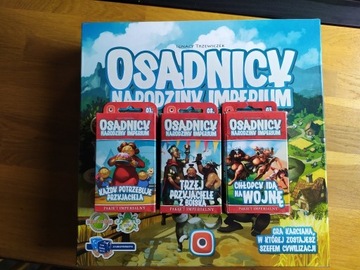 Osadnicy: Narodziny Imperium + 3 małe dodatki