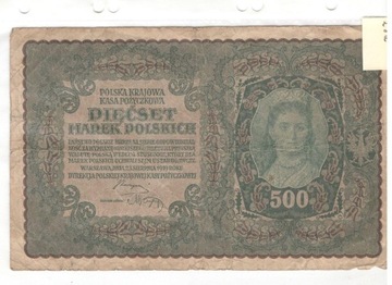 500 marek 23.08.1919