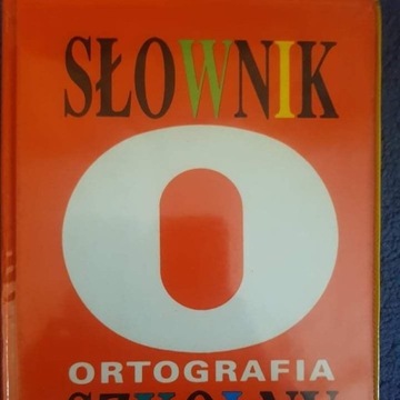 SŁOWNIK SZKOLNY ORTOGRAFIA, 1995, op. twarda