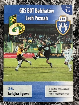 Program meczowy GKS Bełchatów - Lech Poznań