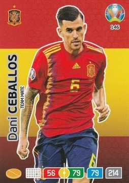 EURO 2020 Teams Mate - #146 Dani Ceballos
