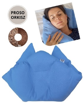 Poduszka fizjoterapeutyczna do snu z proso