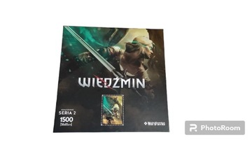 Puzzle Wiedźmin Ciri seria 2 the witcher UNIKAT