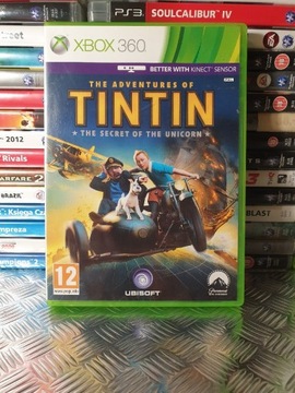 Xbox 360 przygody tintina 