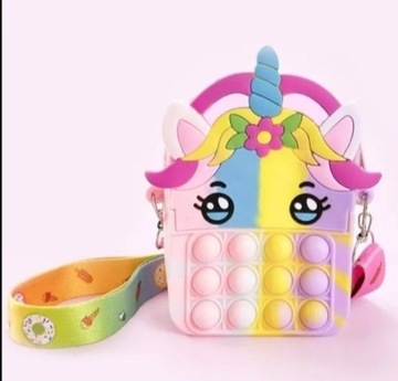Nowa torebka dziewczęca unicorn jednorożec pop IT. 