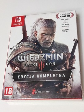 Wiedźmin Edycja Kompletna PL Switch RZADKI RARYTAS