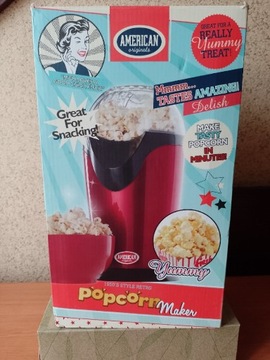 Nowa w stanie idealnym maszyna z USA do popcornu 