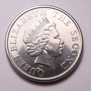 Karaiby 25 cents 2010 r. Statek PIĘKNA!
