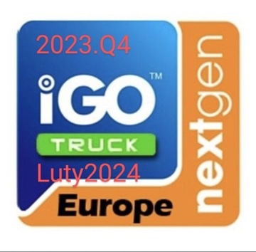 Igo Primo Truck 2023.Q4 WinCE OnLine Luty 2024