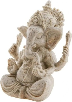 Siedzący Handmade Bóg Religijny Statua Rzeźba 
