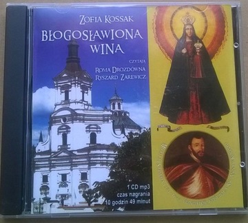 Zofia Kossak Błogosławiona wina Audiobook CD 
