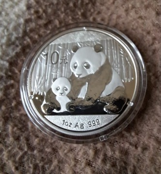 10 Yuan 2012 srebro