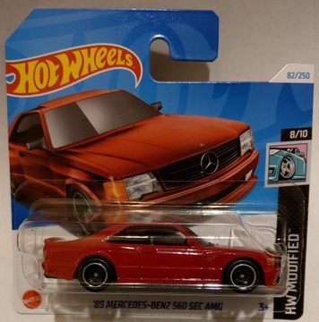 Hot Wheels '89 Mercedes-Benz 560 SEC AMG . HTB70